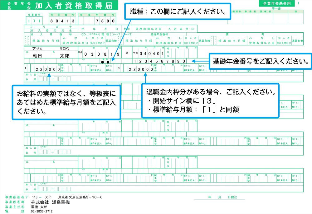 社員を採用したとき